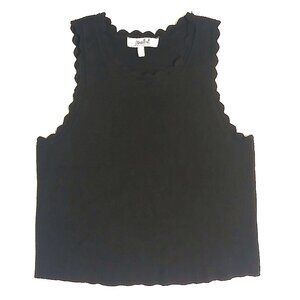 Marled Ribbed Sleeveless Top – Size XL